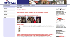 Desktop Screenshot of melice.cz